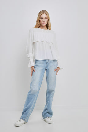 Ruffled Blouse