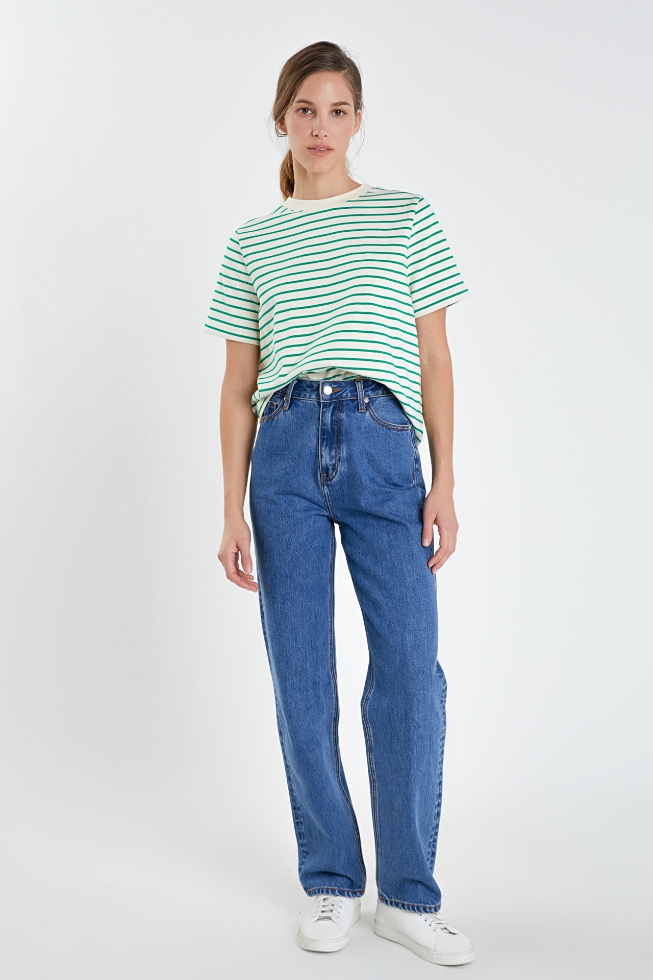 ENGLISH FACTORY - Stripe T-shirt - T-SHIRTS available at Objectrare