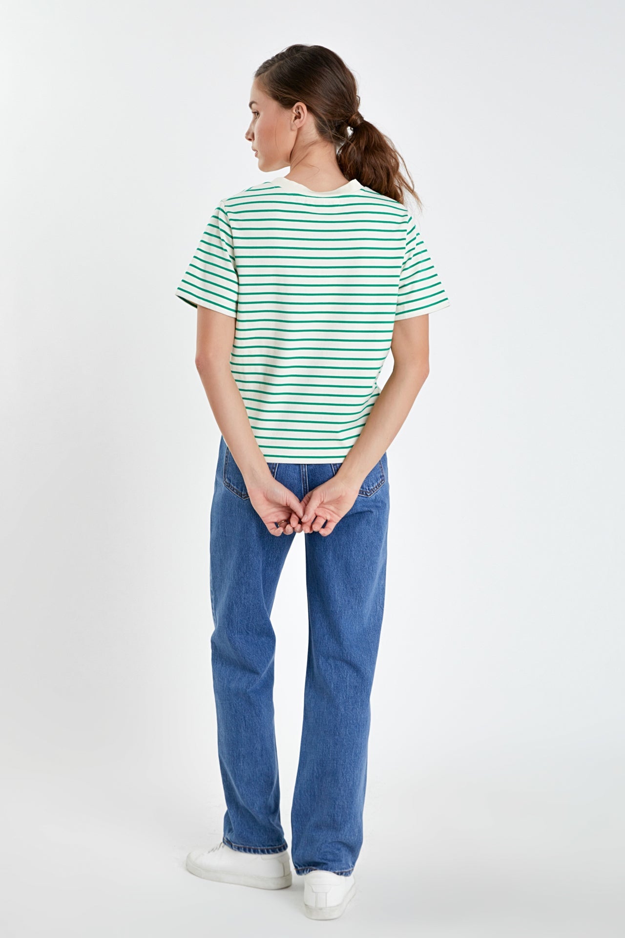 ENGLISH FACTORY - Stripe T-shirt - T-SHIRTS available at Objectrare