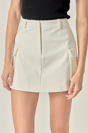 Pocket Detail Skort