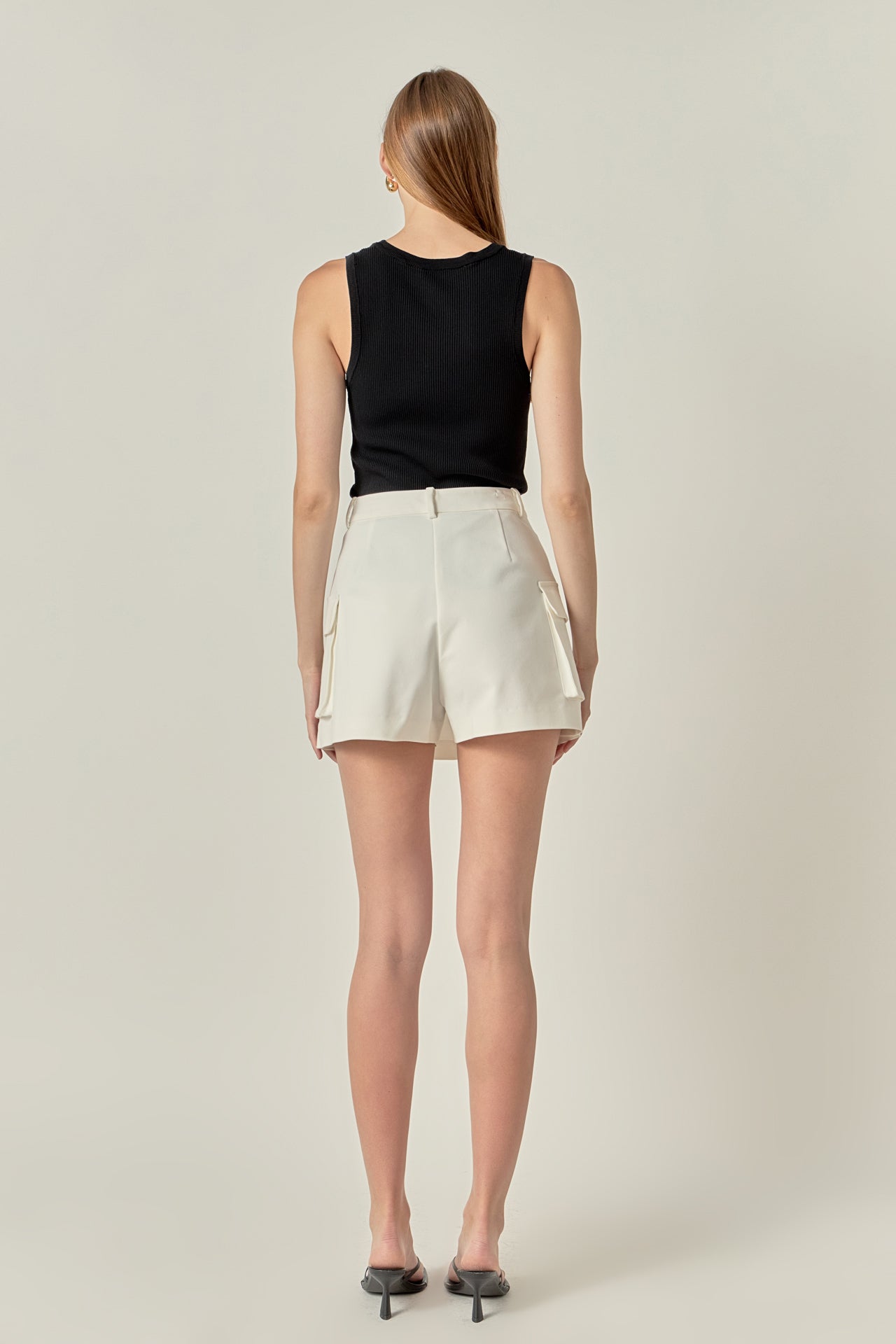 ENGLISH FACTORY - Pocket Detail Skort - SKORTS available at Objectrare