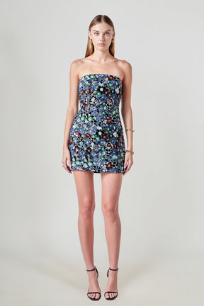 ENDLESS ROSE - Strapless Dress - DRESSES available at Objectrare