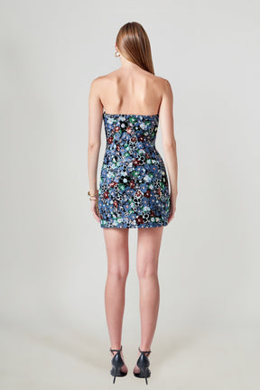 ENDLESS ROSE - Strapless Dress - DRESSES available at Objectrare