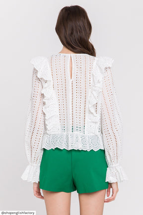 Front Welt Pockets Skort