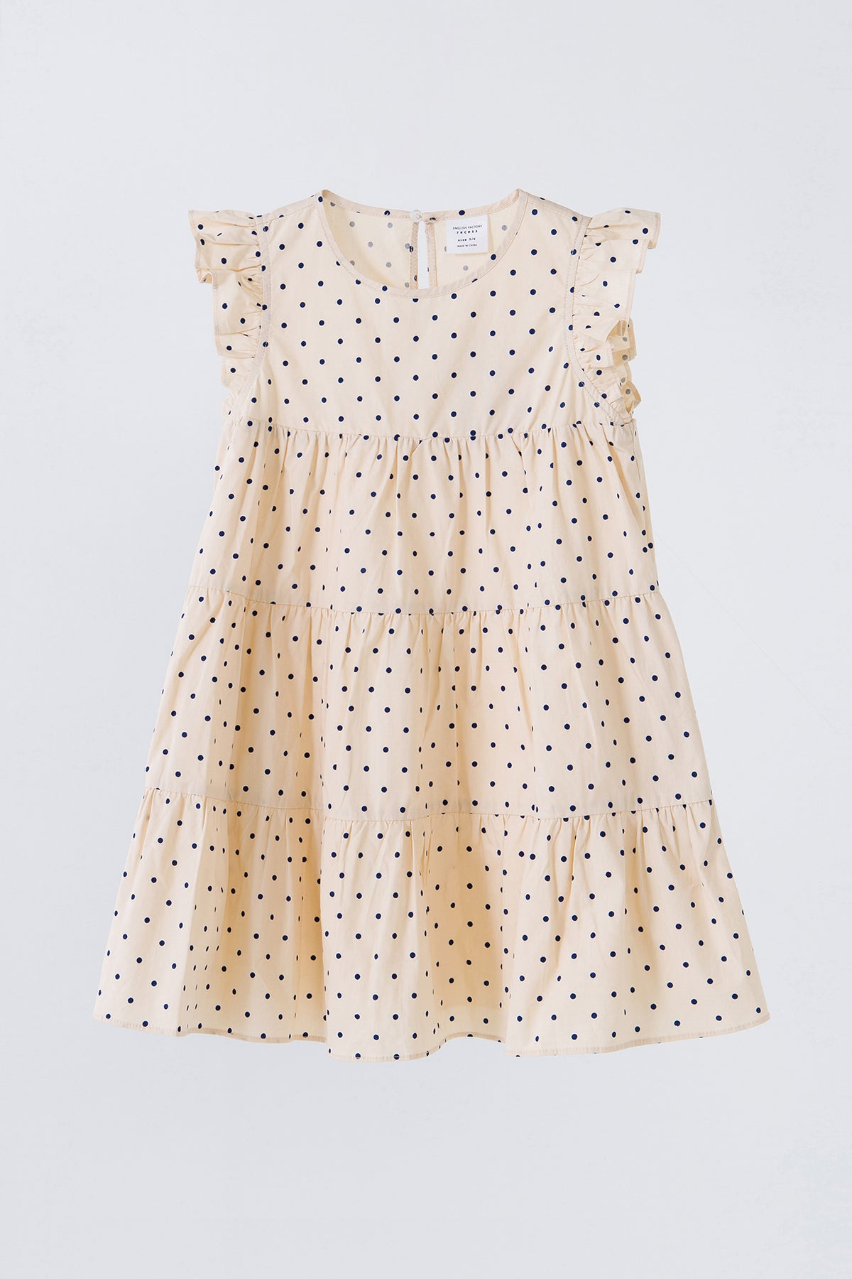 RECESS KIDS - Polka Dot Babydoll Dress - DRESSES available at Objectrare