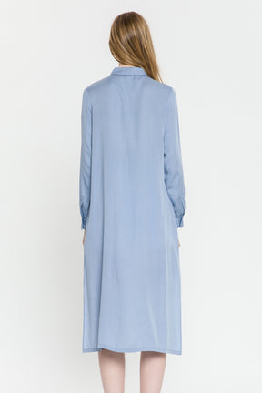 Long Flowing Shirt With Bow