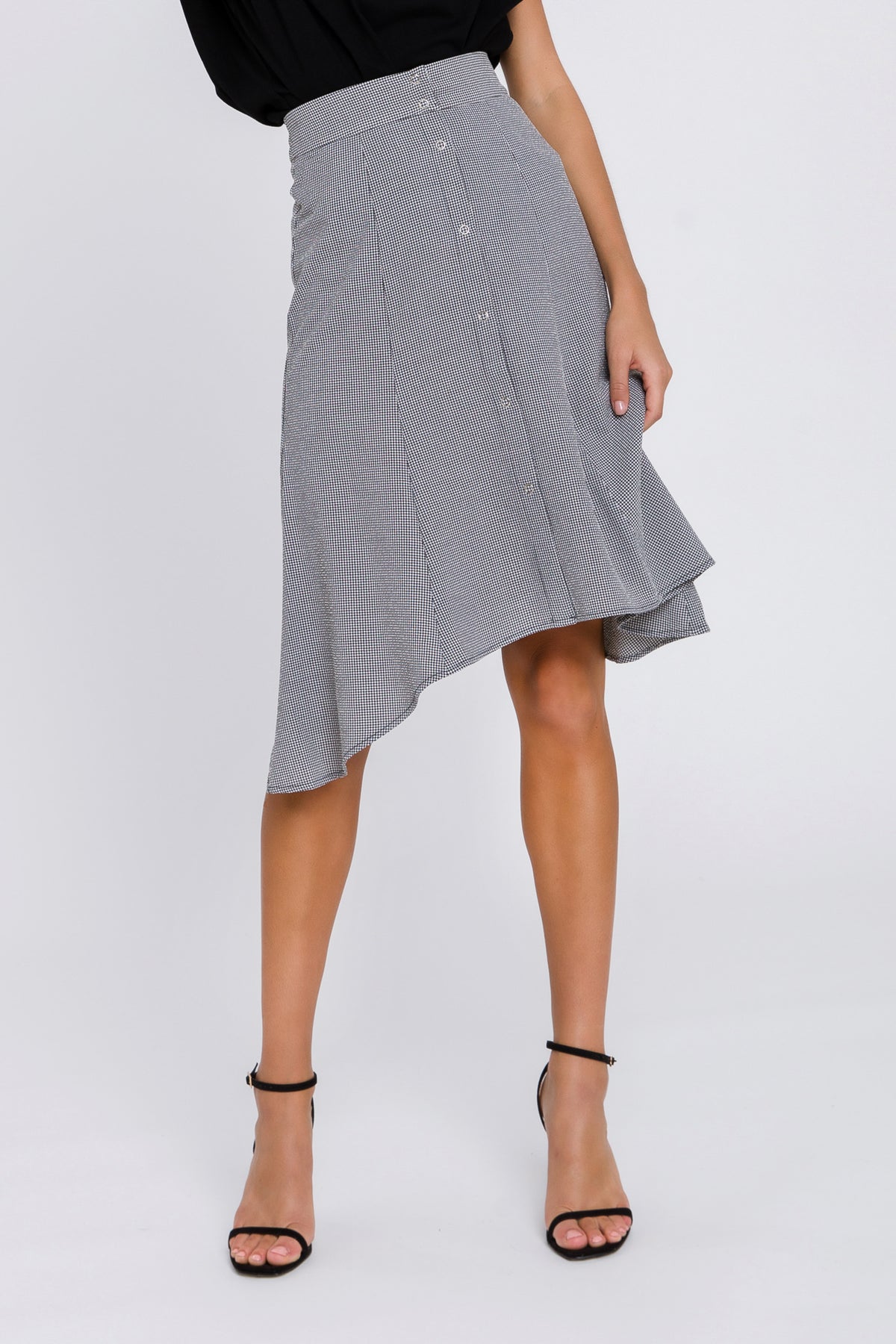 GREY LAB - Flowing Midi Skirt - SKIRTS available at Objectrare