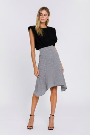 GREY LAB - Flowing Midi Skirt - SKIRTS available at Objectrare