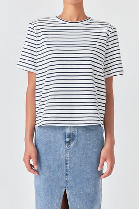 GREY LAB - Power Shoulder T-shirts - T-SHIRTS available at Objectrare