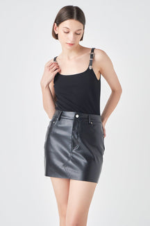 GREY LAB - Grey Lab - Western Belt Tank Top - CAMI TOPS & TANK available at Objectrare