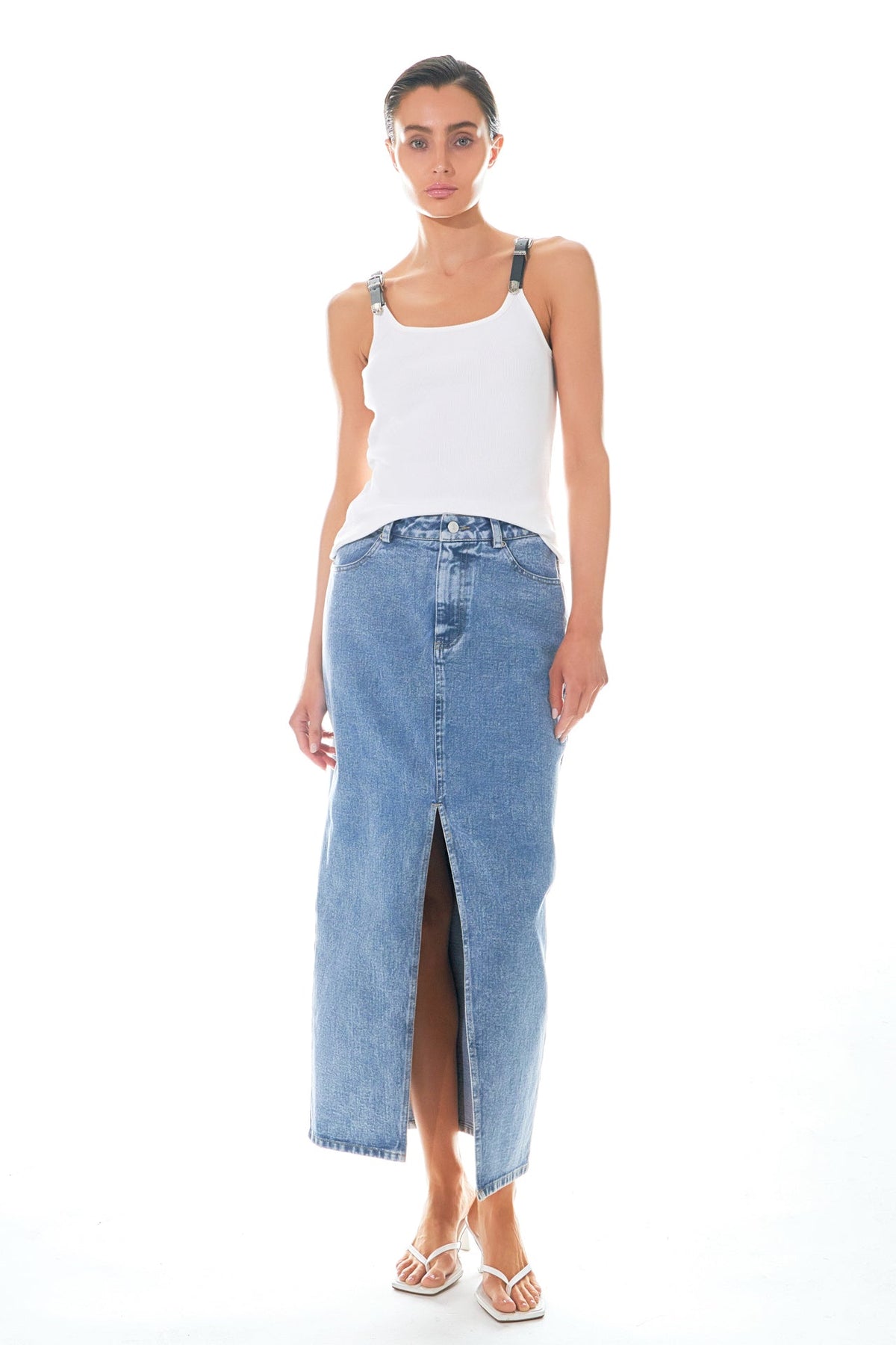 GREY LAB - Western Belt Tank Top - CAMI TOPS & TANK available at Objectrare