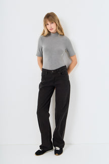 Soft Mock Neck Bodysuit