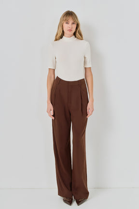 Soft Mock Neck Bodysuit