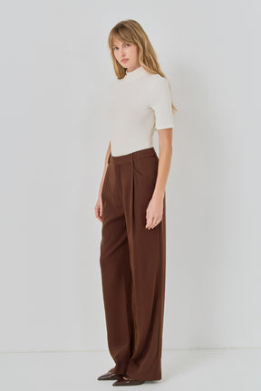 Soft Mock Neck Bodysuit