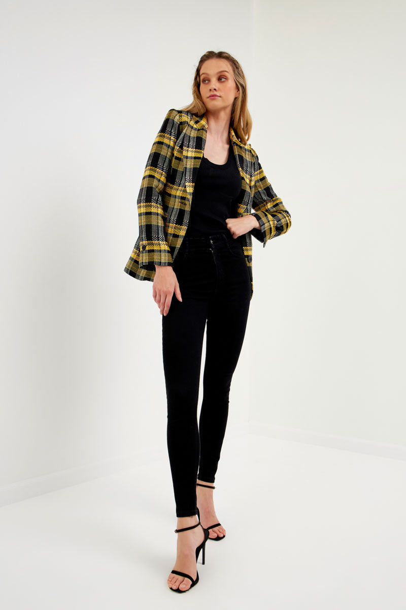 Tweed Midi Jacket