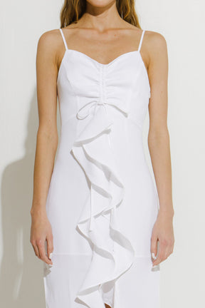 ENDLESS ROSE - Cascading Ruffle Dress - DRESSES available at Objectrare