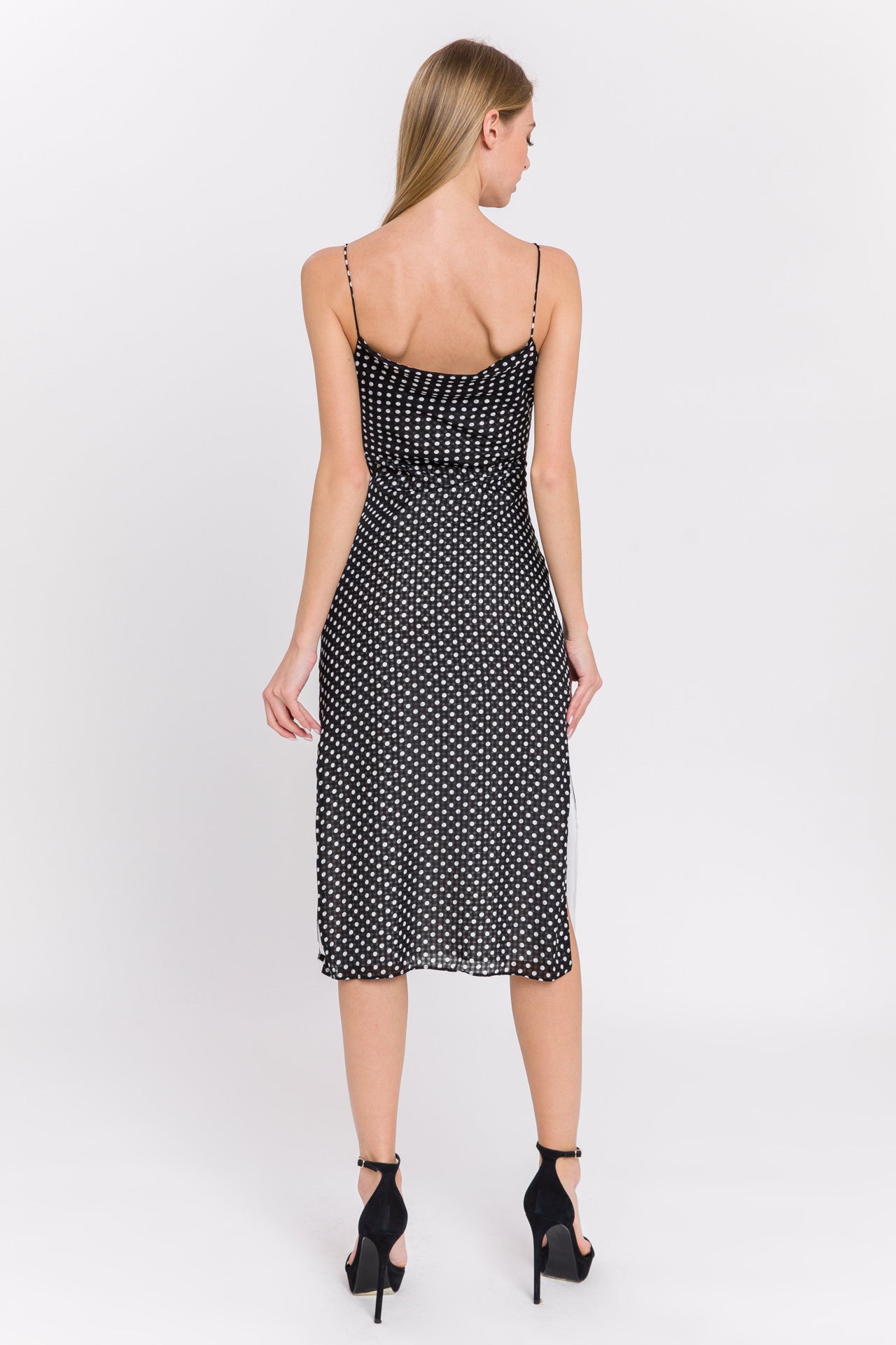 ENDLESS ROSE - Endless Rose - Polka Dot Fitted Dress - DRESSES available at Objectrare