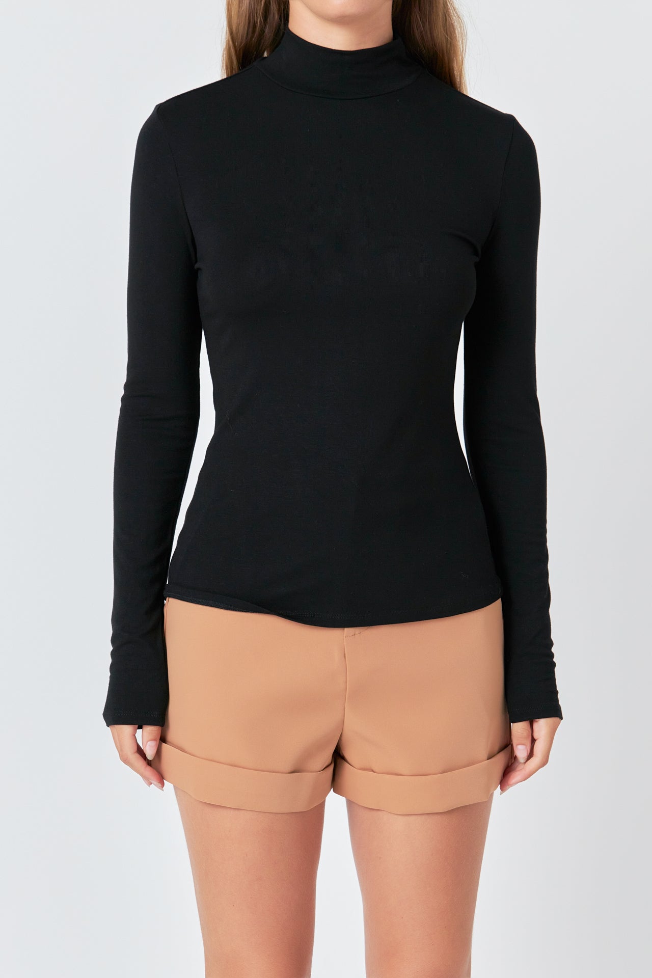 ENDLESS ROSE - Turtle Neck Top - TOPS available at Objectrare