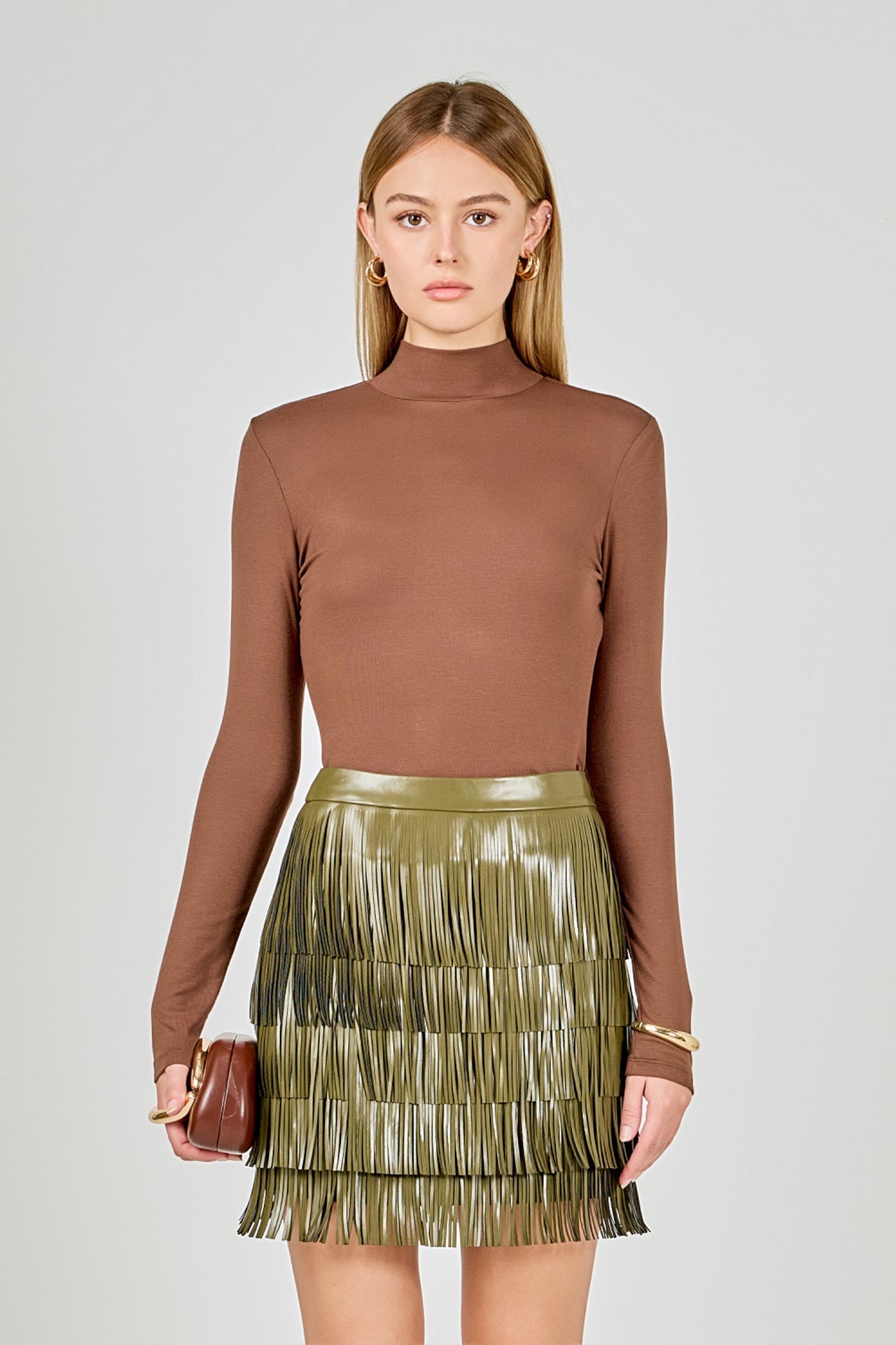 ENDLESS ROSE - Turtle Neck Top - TOPS available at Objectrare