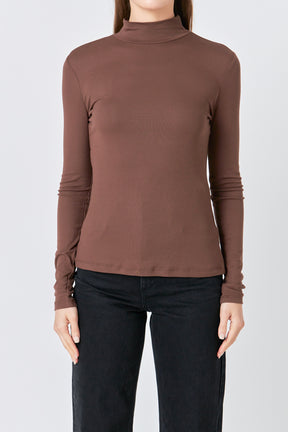 ENDLESS ROSE - Turtle Neck Top - TOPS available at Objectrare