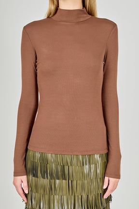 ENDLESS ROSE - Turtle Neck Top - TOPS available at Objectrare