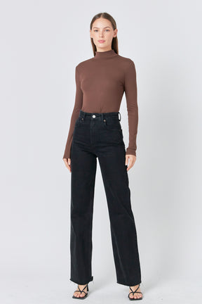 ENDLESS ROSE - Turtle Neck Top - TOPS available at Objectrare