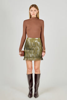 ENDLESS ROSE - Turtle Neck Top - TOPS available at Objectrare