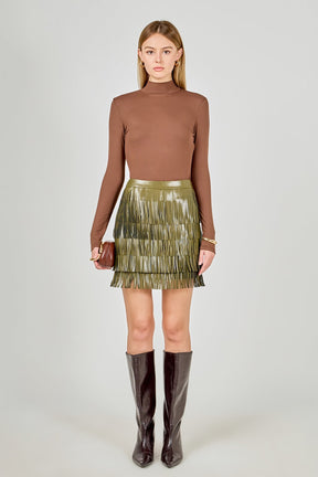 ENDLESS ROSE - Turtle Neck Top - TOPS available at Objectrare