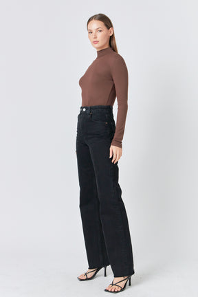 ENDLESS ROSE - Turtle Neck Top - TOPS available at Objectrare