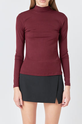 ENDLESS ROSE - Turtle Neck Top - TOPS available at Objectrare