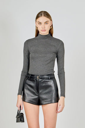 ENDLESS ROSE - Turtle Neck Top - TOPS available at Objectrare