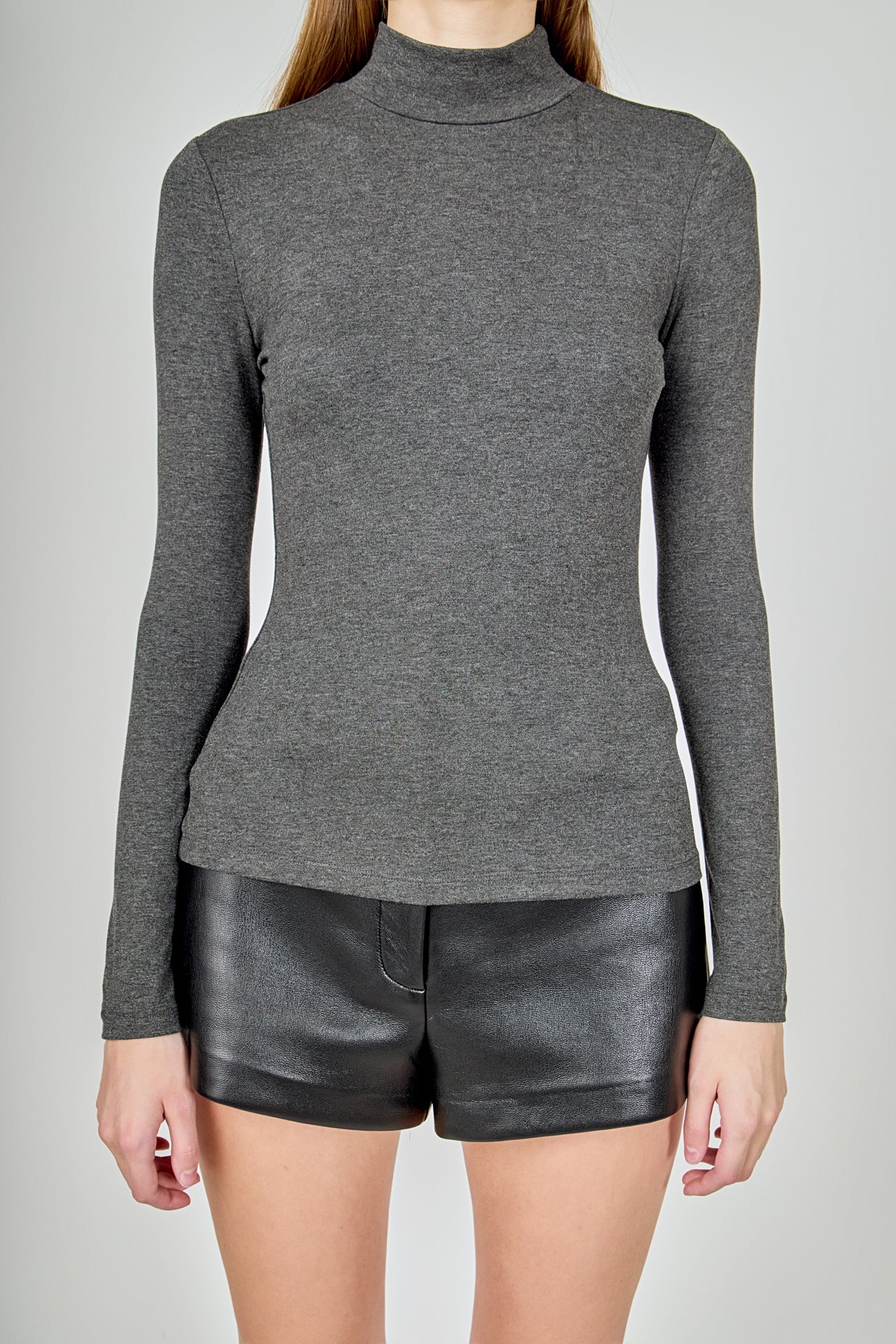 ENDLESS ROSE - Turtle Neck Top - TOPS available at Objectrare