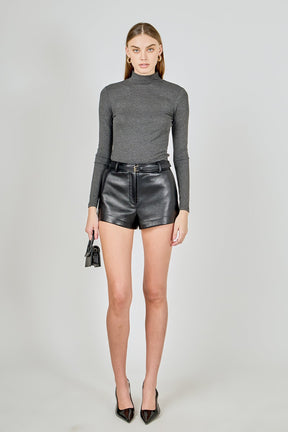 ENDLESS ROSE - Turtle Neck Top - TOPS available at Objectrare