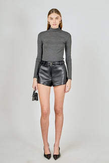 ENDLESS ROSE - Turtle Neck Top - TOPS available at Objectrare