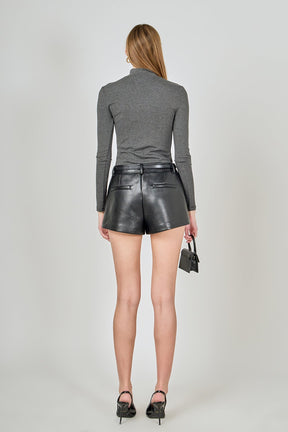 ENDLESS ROSE - Turtle Neck Top - TOPS available at Objectrare