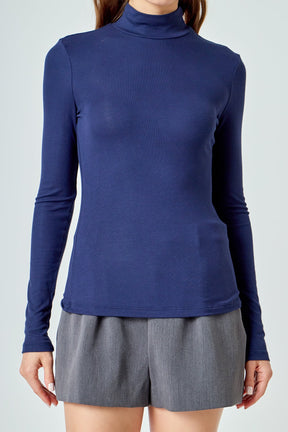 ENDLESS ROSE - Turtle Neck Top - TOPS available at Objectrare
