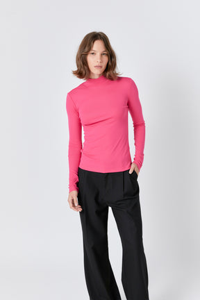 ENDLESS ROSE - Turtle Neck Top - TOPS available at Objectrare