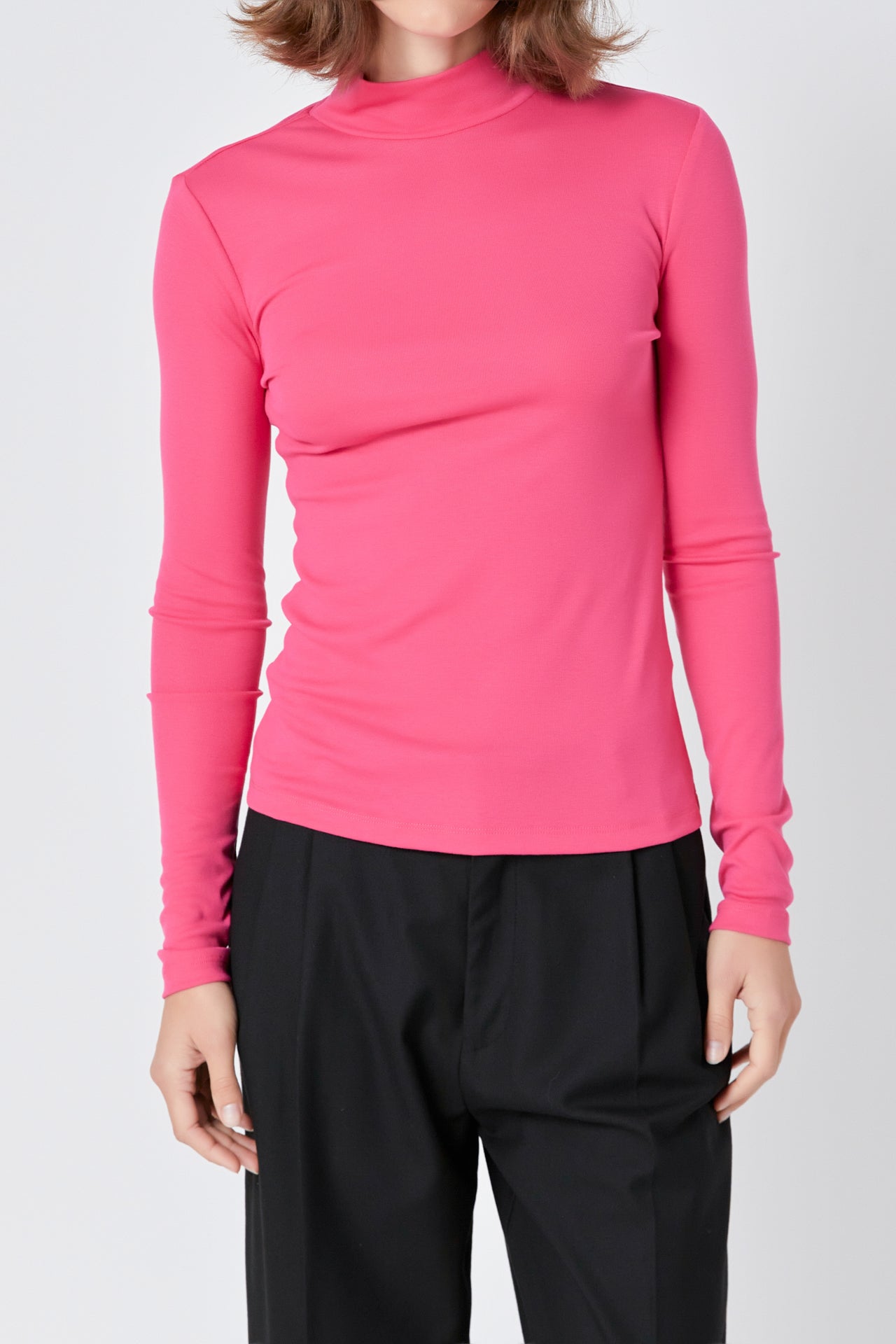 ENDLESS ROSE - Turtle Neck Top - TOPS available at Objectrare