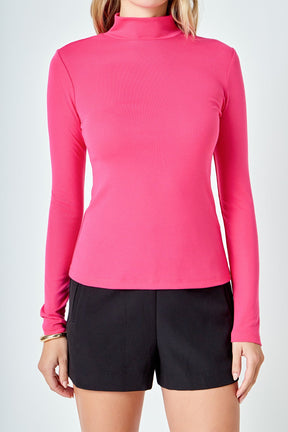 ENDLESS ROSE - Turtle Neck Top - TOPS available at Objectrare
