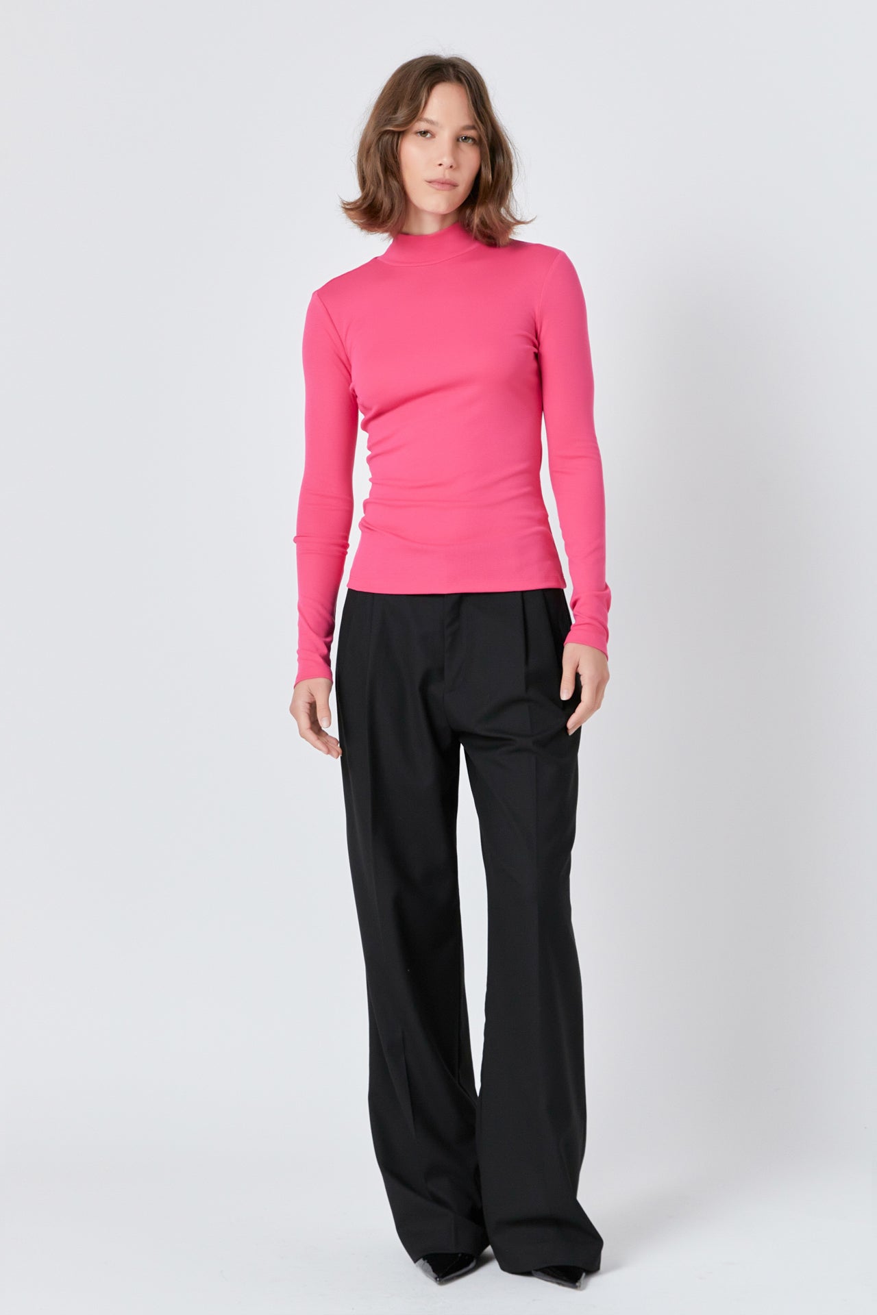 ENDLESS ROSE - Turtle Neck Top - TOPS available at Objectrare