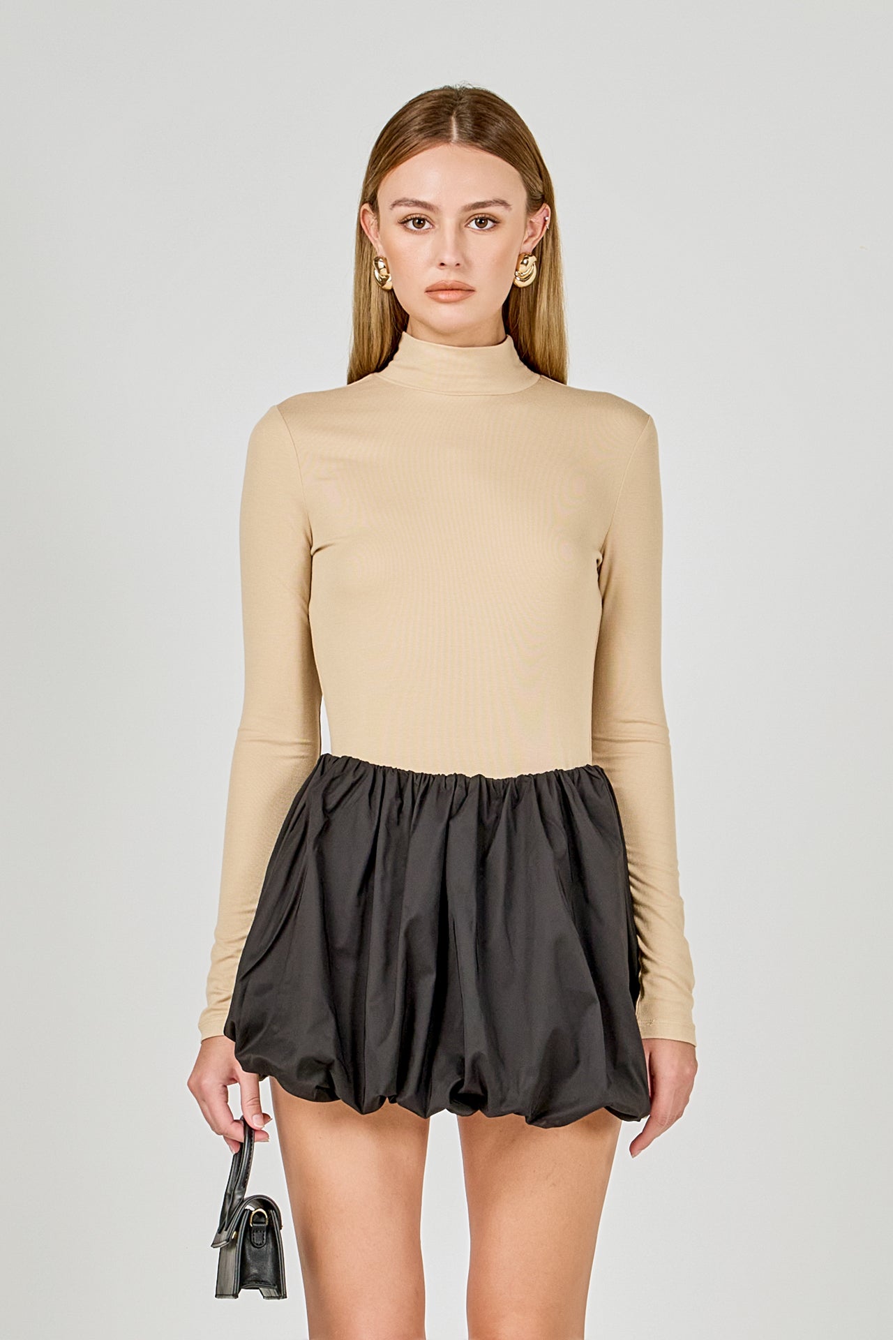 ENDLESS ROSE - Turtle Neck Top - TOPS available at Objectrare