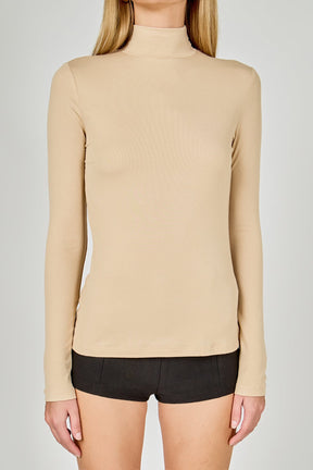 ENDLESS ROSE - Turtle Neck Top - TOPS available at Objectrare