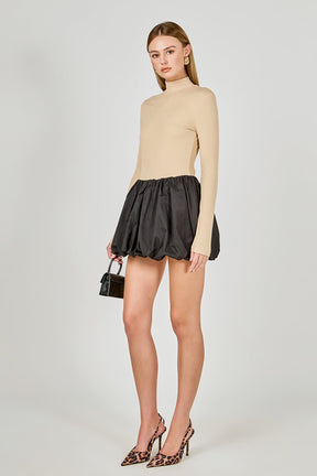 ENDLESS ROSE - Turtle Neck Top - TOPS available at Objectrare