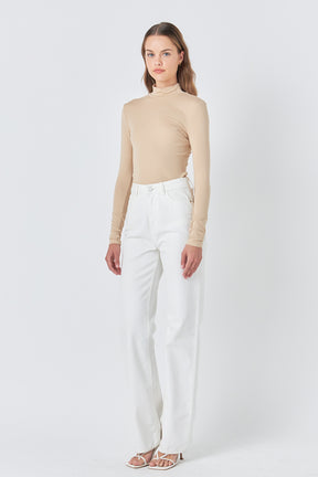 ENDLESS ROSE - Turtle Neck Top - TOPS available at Objectrare