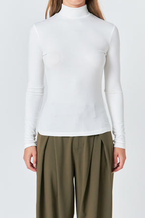 ENDLESS ROSE - Turtle Neck Top - TOPS available at Objectrare