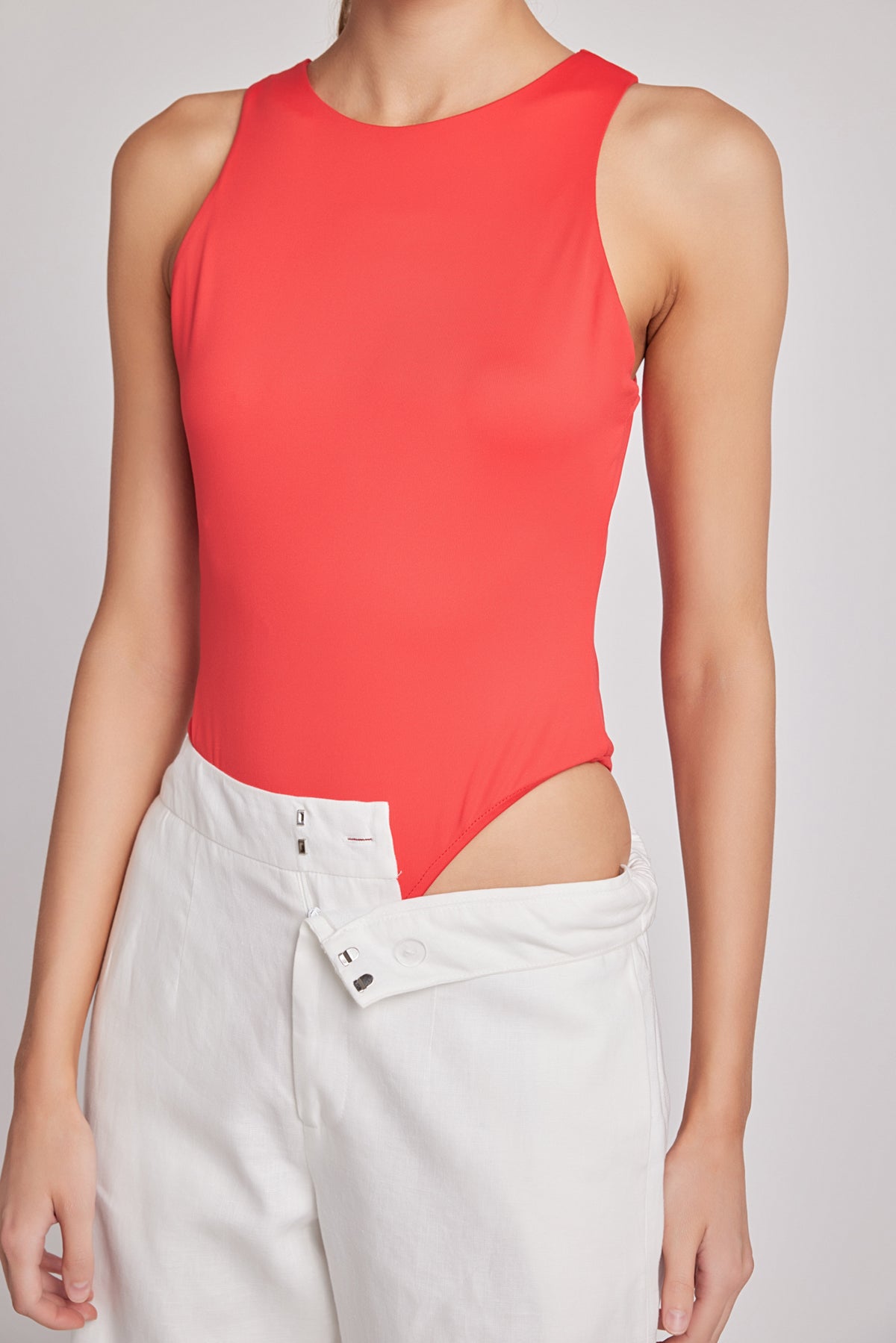 GREY LAB - Solid Body Suit - BODYSUIT available at Objectrare