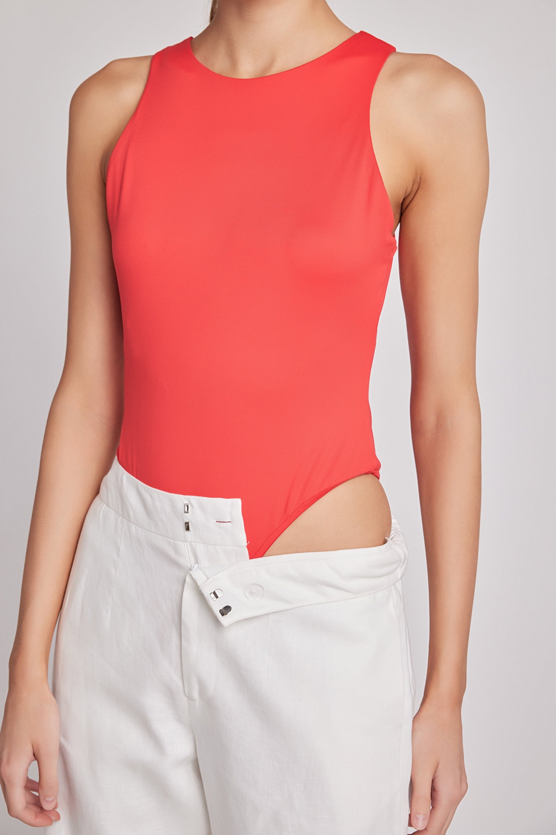 GREY LAB - Solid Body Suit - BODYSUIT available at Objectrare
