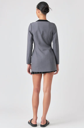 GREY LAB - Off the Shoulder Blazer - BLAZERS available at Objectrare