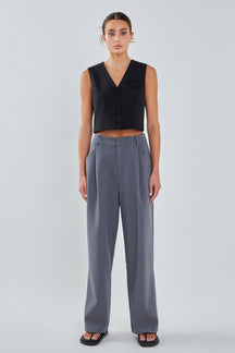 GREY LAB - Classic Pocket Vest - TOPS available at Objectrare