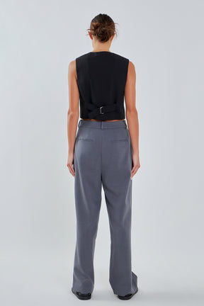 GREY LAB - Classic Pocket Vest - TOPS available at Objectrare